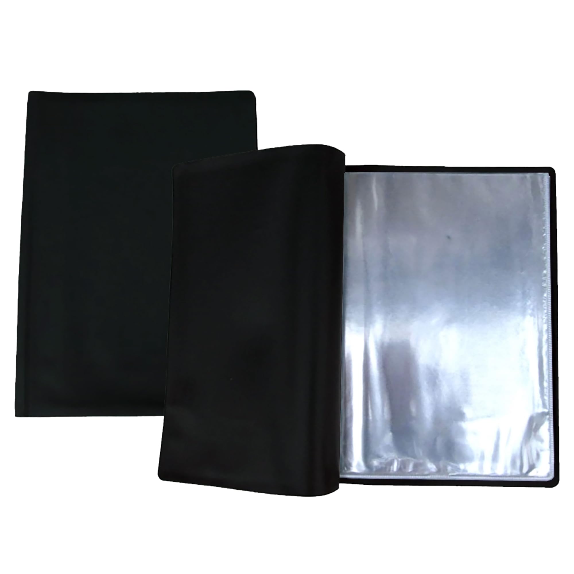 UKOM Black 40 Page A4 Nyrex/Nirex Folder Document Holder