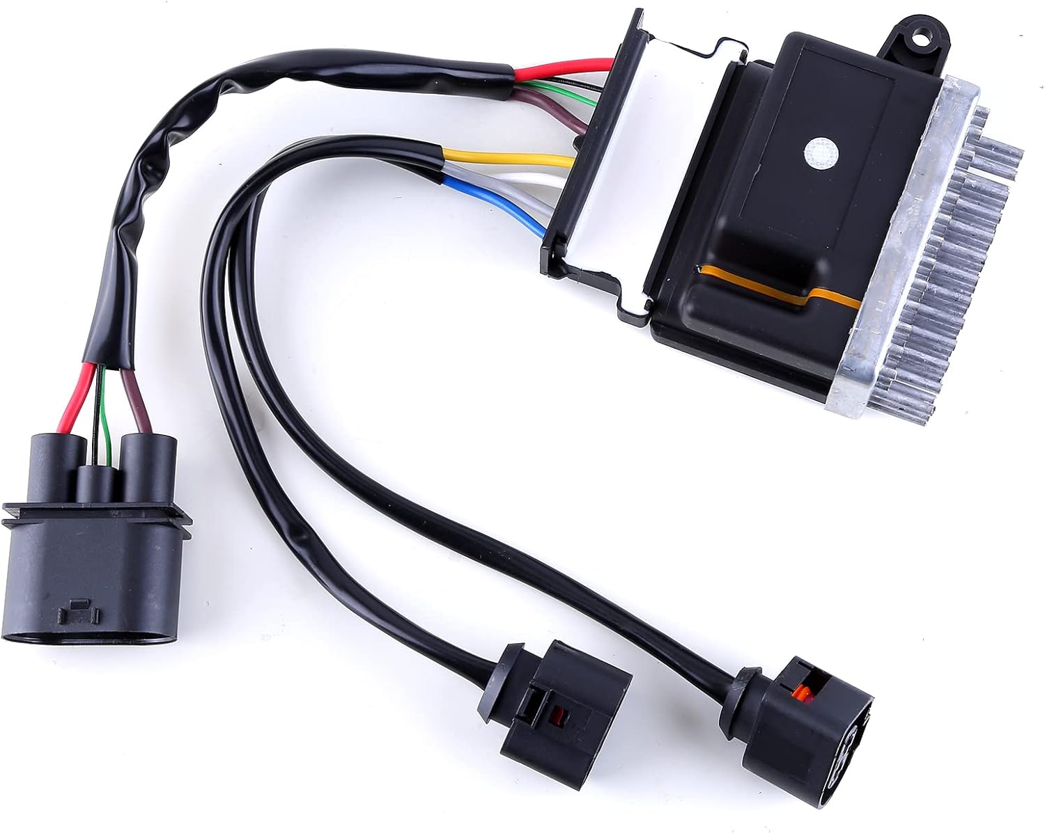 MóDulo De Control del Ventilador De RefrigeracióN,Wooauto 8k0959501c 8k0959501g MóDulo De Control del Ventilador del Radiador del Motor Compatible con A4/S4/Av*Ant/Qu*Att*Ro 2008-2016