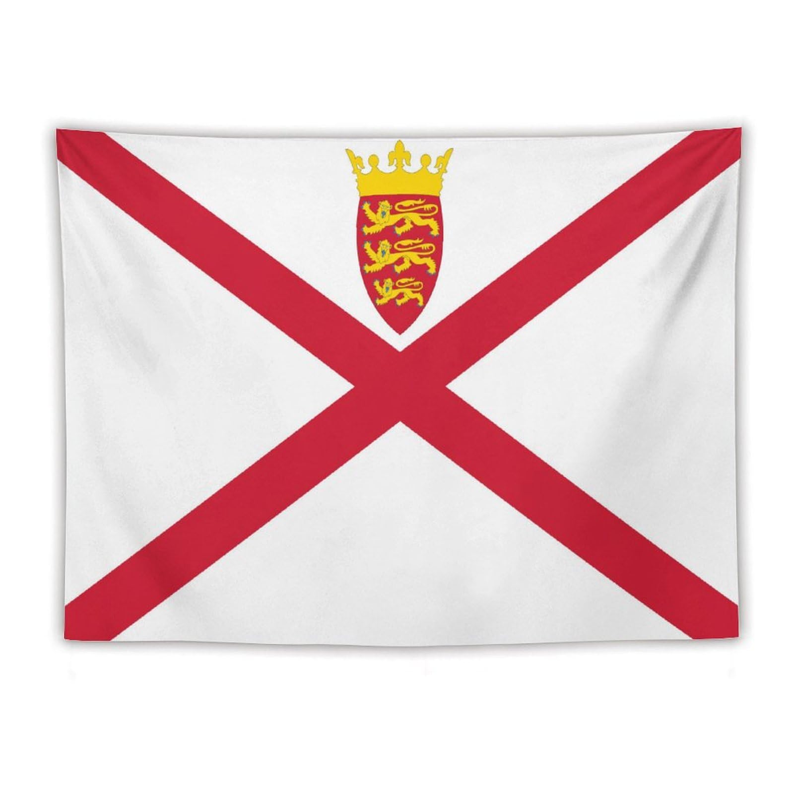 XingFox TecEr Jersey Flag Decor Tapestry, National Flag Wall Hanging Tapestries, Wall Posters For Bedroom Living Room Dorm Party Wall Decor, 60"x80"