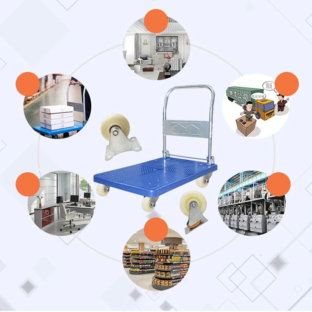 Rotelle Ruota carichi Pesanti Bianca con Freno/Nylon/Doppio Cuscinetto a Sfere in Acciaio/Quattro Pezzi, Tetto Girevole a 360 ° / Industria