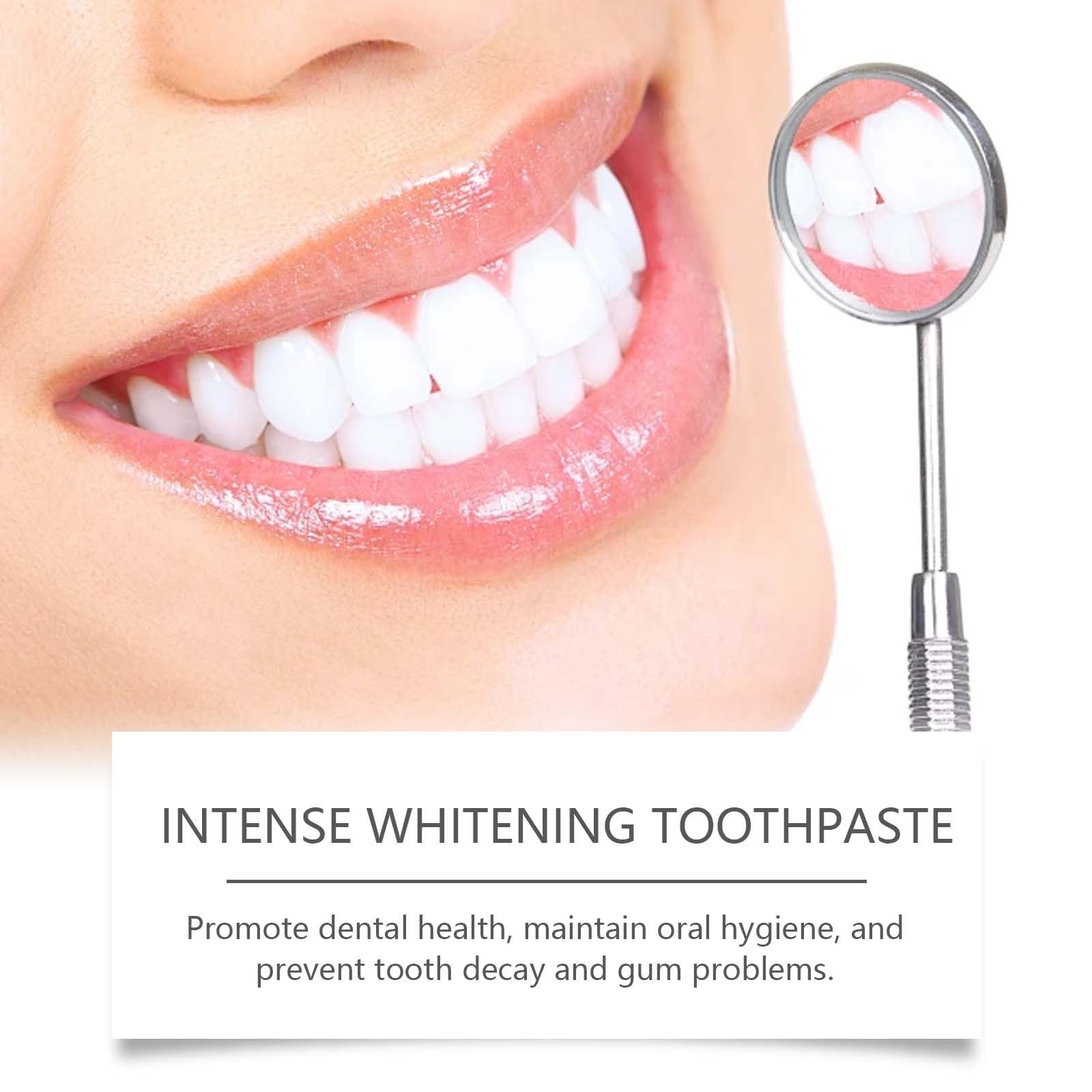 Dentifricio Sbiancante Intensivo 7-Pro, Formula Viola Potenziata con 7 Probiotici, Riparazione dello Smalto e Alito Fresco, per la Rimozione Profonda delle Macchie