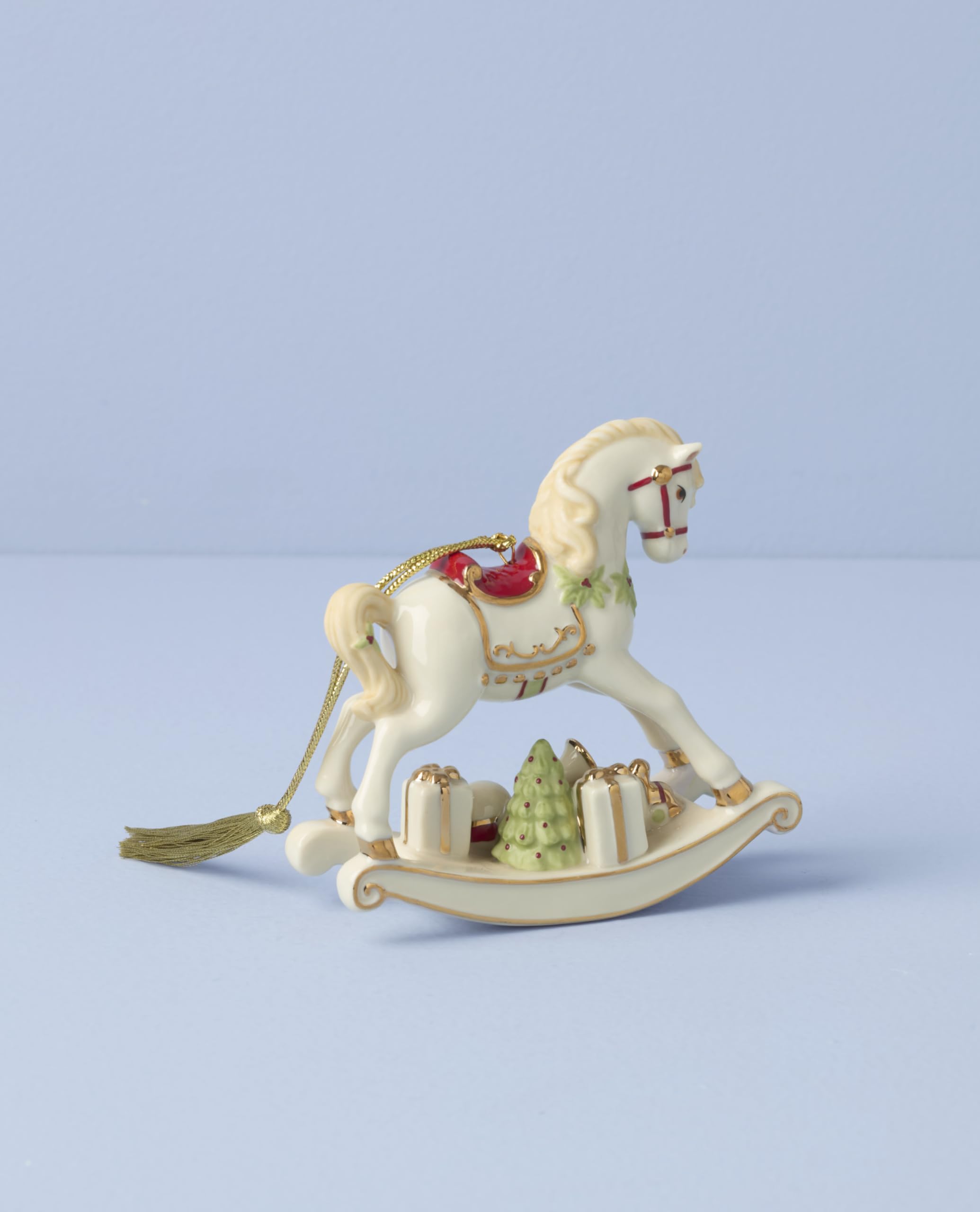 Amazon.com: Lenox Ornament, 2025 Vintage Rocking Horse Christmas