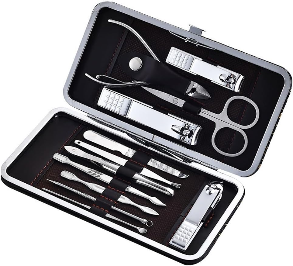 Stainless Steel Nail Clipper Set, Decoration Art Tools, Clippers