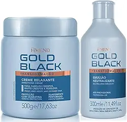 Creme Alisante 500g + Loção Neutralizante De Amônia - Amend