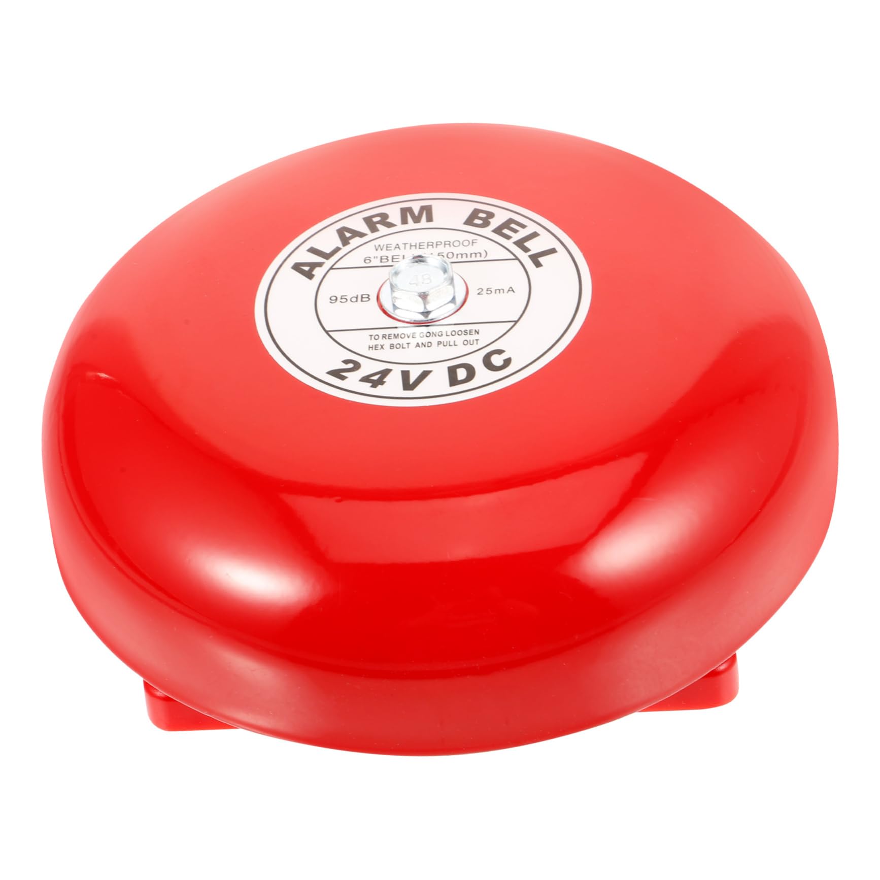 Sonnette alarme électrique industrielle 24v Homoyoyo en fer rouge pour sécurité