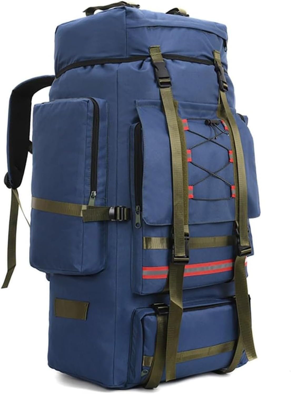 Zaino Da Viaggio Zaino Da 130 Litri, Zaino Da Trekking, Traspirante Leggero Impermeabile Zaino Grande Alpinismo Trekking Campeggio Viaggio Escursionismo Zaino Da Campeggio Borsa