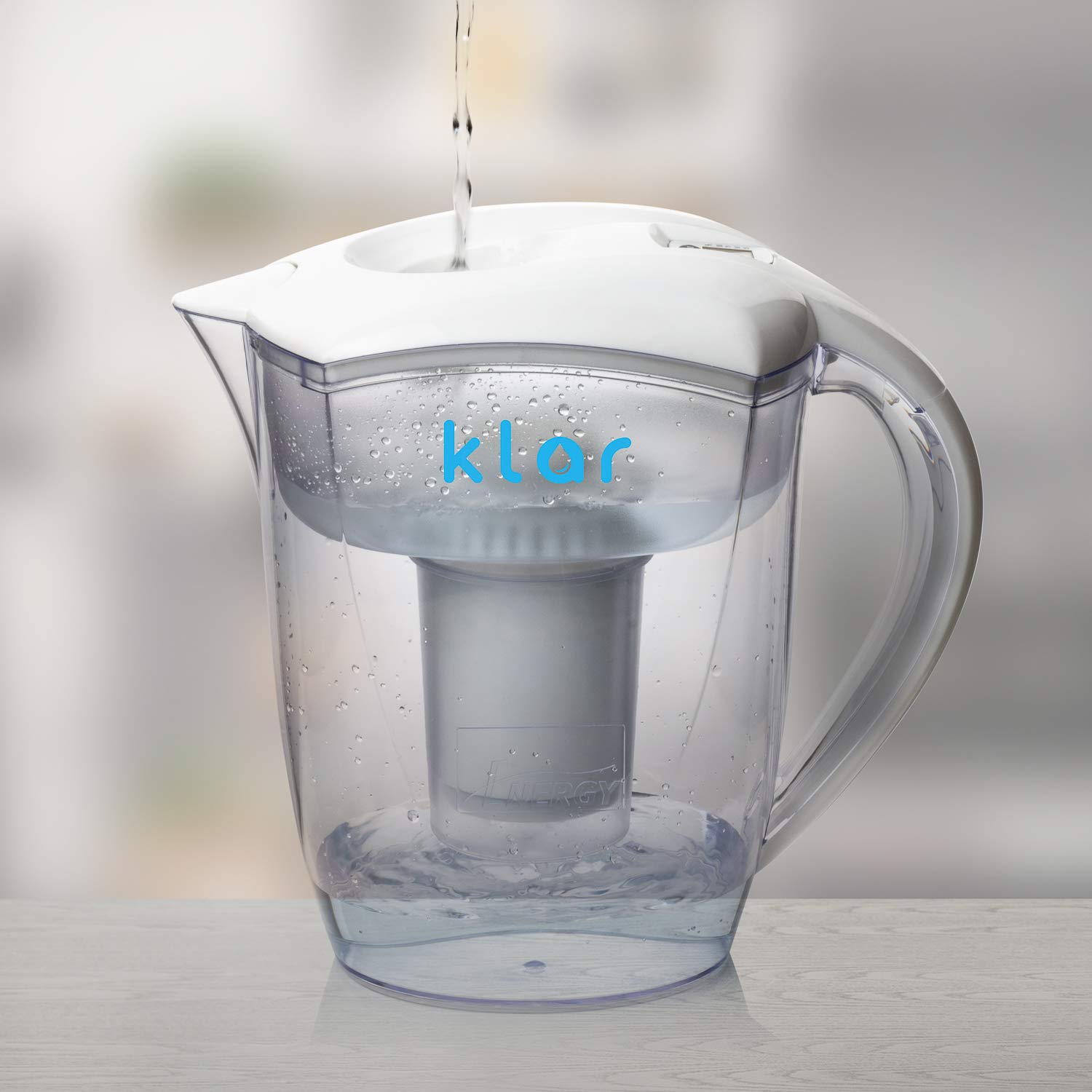 Fluoride Water Filter Pitcher 3.5L Removes Fluoride, Lead