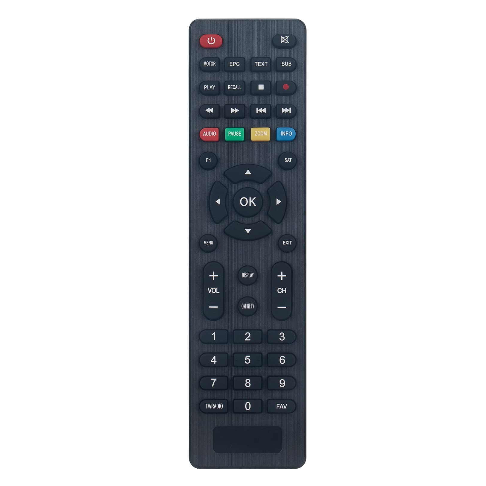 AIDITIYMI Replacement Remote Control Compatible with iSTAR TV A9000 A8000 A8500 A1600 A65000 ZEED 222 ZEED 333 ZEED 4 ZEED 5 ZEED222 ZEED333 ZEED4 ZEED5