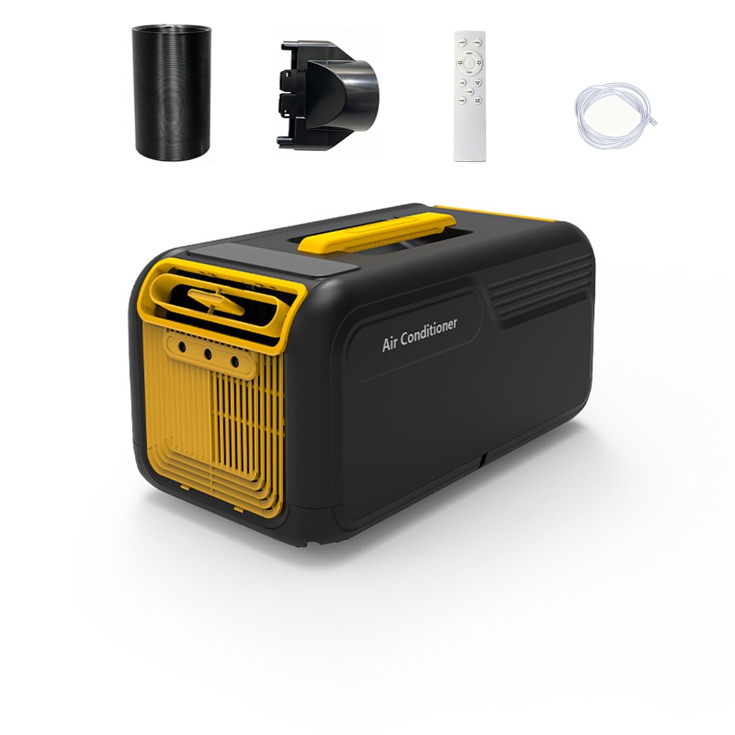 Portable Air Conditioner, Camper Air Conditioner, with 7 working modes, Cools down quickly, No Drilling, No Assembly, for Tent, RV, Truck & Outdoor Travel