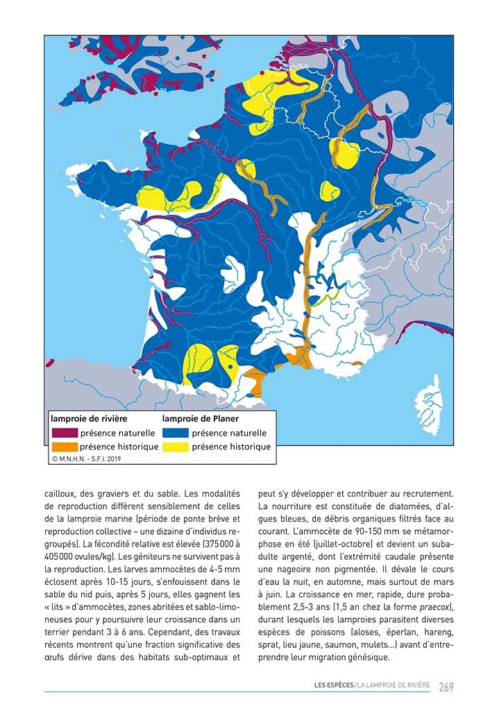 Les poissons d'eau douce de France
