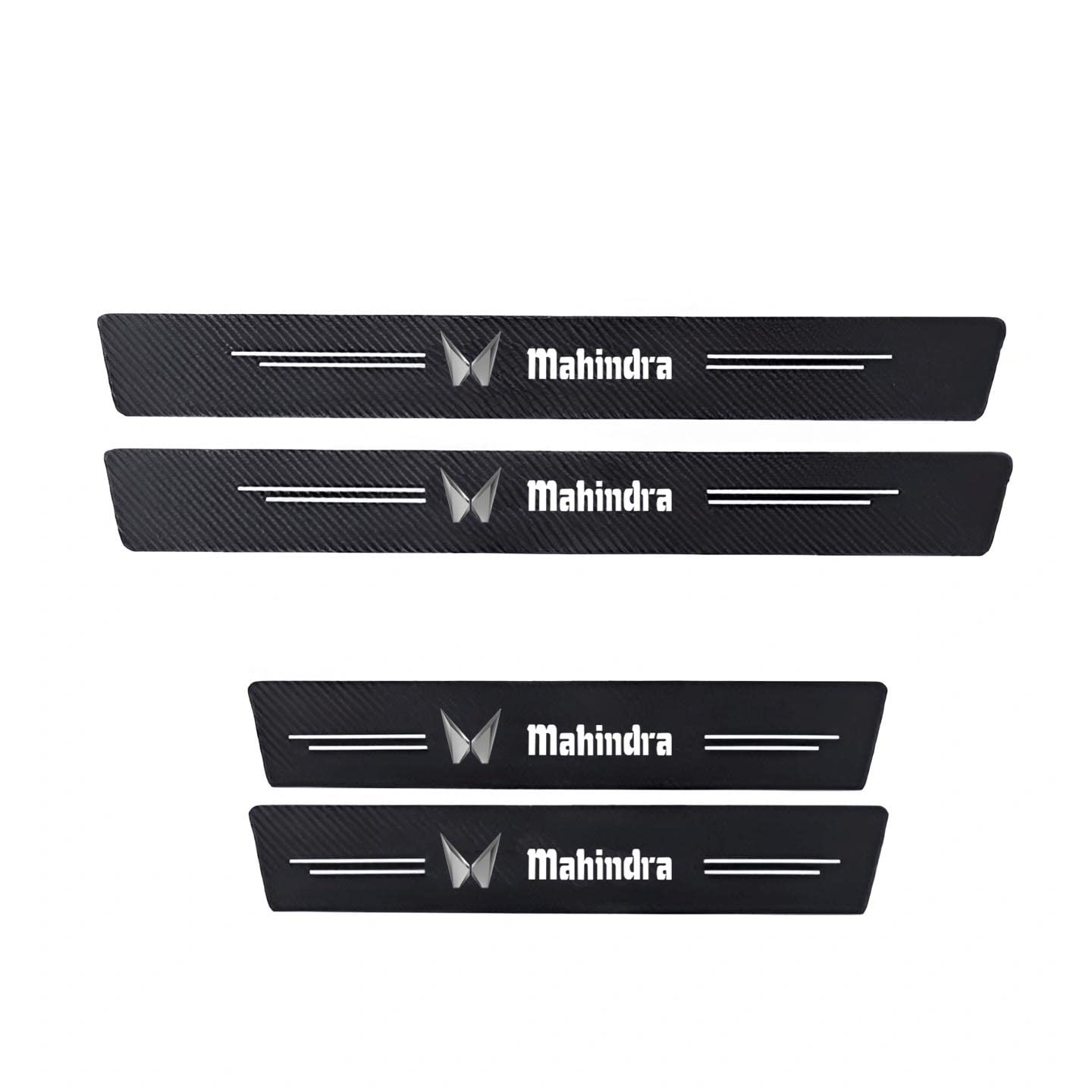 MULZI Car Door Carbon Fiber Wrap PPF Film Sill Edge Anti Scratch Guard Protector Stickers for Scorpio, Thar, XUV 300, XUV 400, XUV 700, XUV 500, Bolero, Marazzo, KUV 100, Alturas, Quanto, Verito-image-25