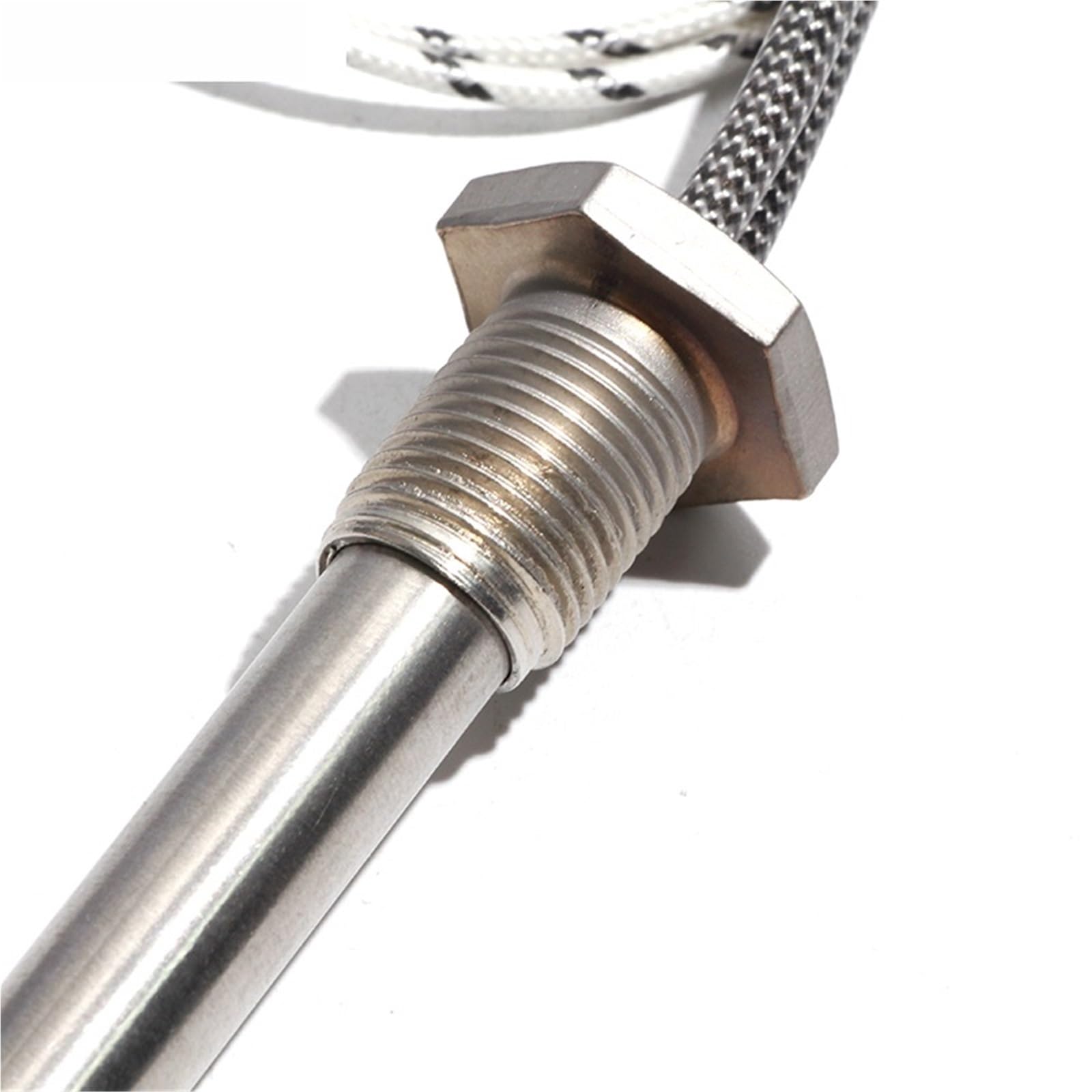 12V 24V 36V M16 Gewinde Patrone Heizelement mit Mutter 12x100MM 50W/100W/200W Spannung Heizstab 1Stk(24V_150W)