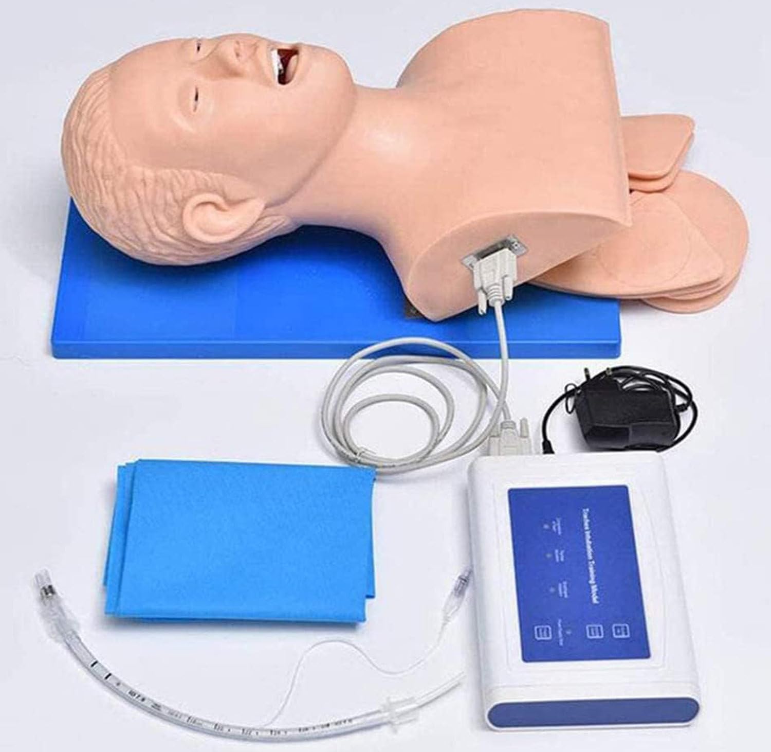 Intubation Trainer Manikin,Airway Management Trainer,Adult Tracheal Intubation Manikin Kit,Intubation Tracheal Manikin