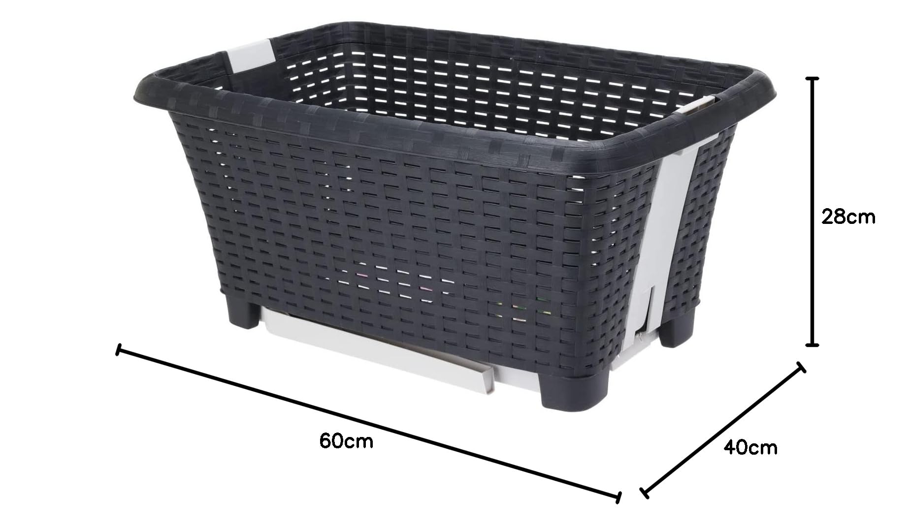 2 Pezzi Pop-Up Ceste per la Biancheria Rete, Cesto Portabiancheria Pieghevole da Viaggio con Manici, Cesto Panni Sporchi Salvaspazio 1 Scomparti, Laundry Basket per Vestiti e Giocattoli (C