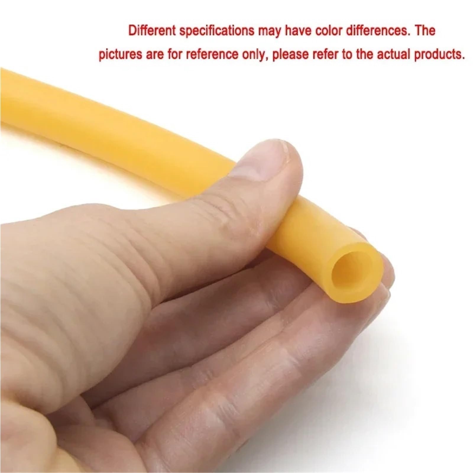 Manguera De Caucho De Alta Elasticidad Con Tubo De Látex Natural(3 meters,ID 14mm x OD 18mm)