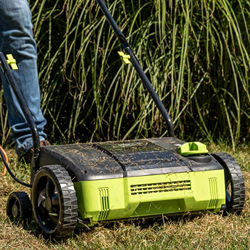 Earthwise 12-Amp 12-Inch Electric Corded Lawn Dethatcher