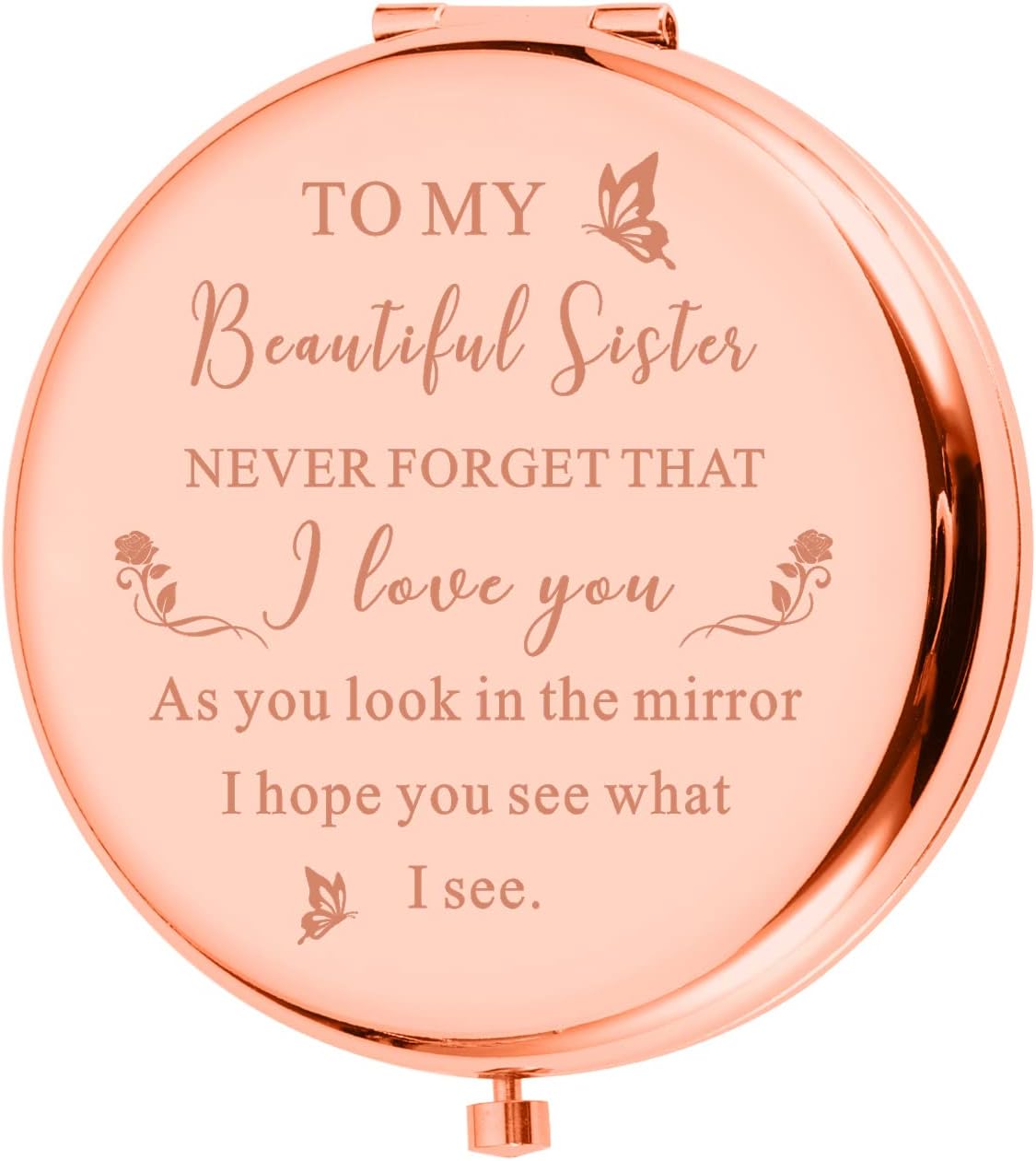 Sister Birthday Compact Mirror Gift Best Sister Gifts from