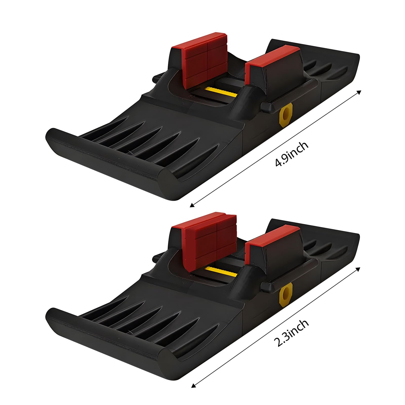 Adattatore per passeggini da 58 mm | Adattatore da sci per sedia a rotelle, 1,4 kg, costruzione leggera, attività invernale sicura, configurazioni, durata