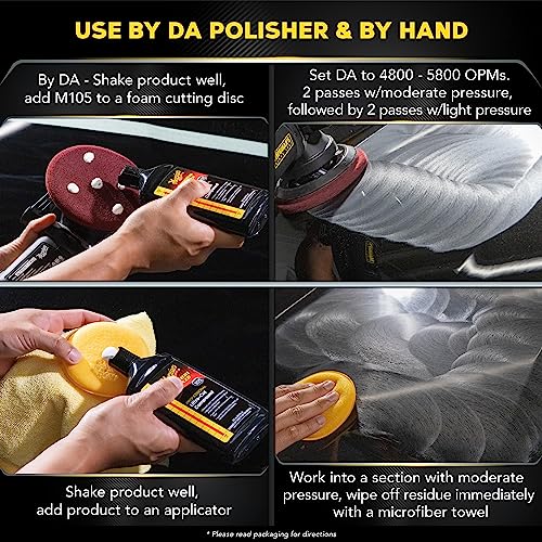 Meguiar'S M10508 Ultra-Cut Compound - Professional Grade Formula With Fast Cutting Action That Removes Scratches thumb #4