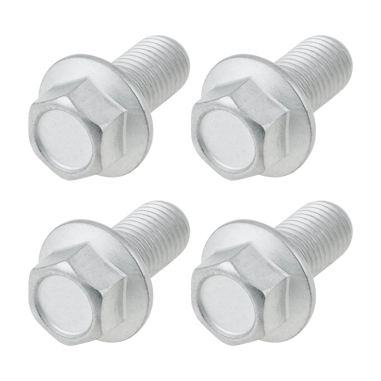 YINETTECH 4Pcs M10x1.25x20 Lawn Mower Blade Hex Bolts 90105-960-710 Compatible with Honda HR214 HRA214 HR215 HRA215 HR216 HRA216