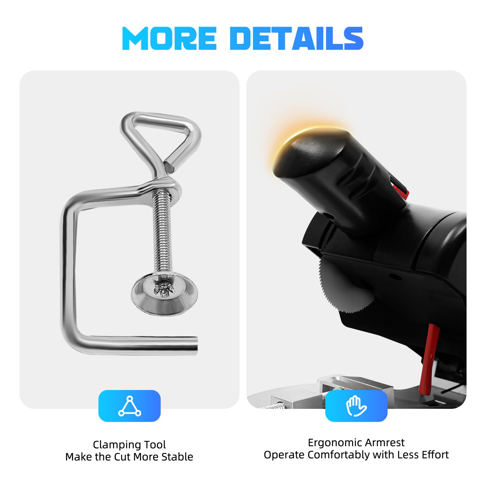 Mini Scie à Onglets 90 W 6000rpm, Petite Scie Circulaire De Table Cut-Off, éPaisseur De Coupe Maximale 12mm, Angle De Coupe 0-45° Pour Couper Du Bois Du Plastique De La Pierre Etc