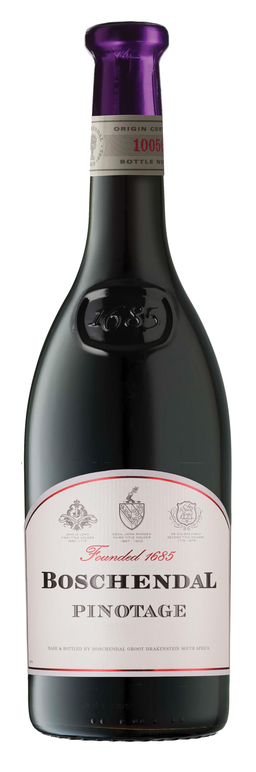 Boschendal Pinotage, Vino Rosso Sudafricano, 750 Ml - 4
