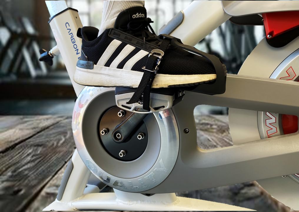 CARDIOSPORT Power Pedal Power Meter für Heimtrainer, Bluetooth ANT+ Kompatibel mit: Zwift, Rouvy, Spinning Connect, Garmin, Apple Watch