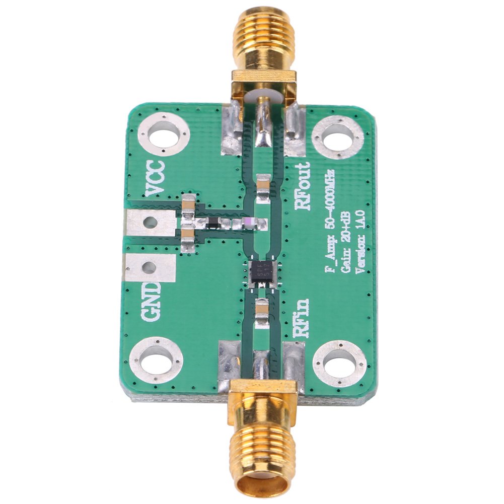 Jeanoko Amplificatore RF a basso rumore 433 MHz Guadagno LNA in radiofrequenza: Amplificatore a banda larga 22 dB Radio definita dal software