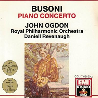 Busoni: Concerto for piano, orchestra and male chorus Op. 39