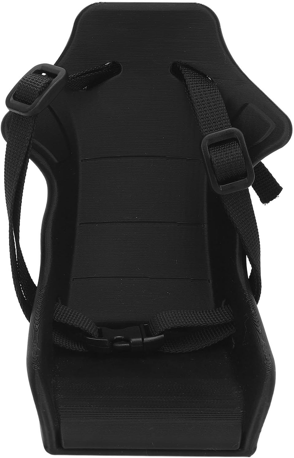 Foldable Adjustable Baby Doll Carrier, Strap Length Lightweight Plastic Doll Cars Seat Cute Front Bike Seat for Small Bikes & Doll Play (Black)