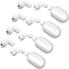Mudder 2 Pack Float Ball Valve 1/4 Inch Adjustable Plastic Water Filter Float Valve for Ponds, Water Tank, Pump, Trough, Aquariums, Aquaculture, Reservoir
