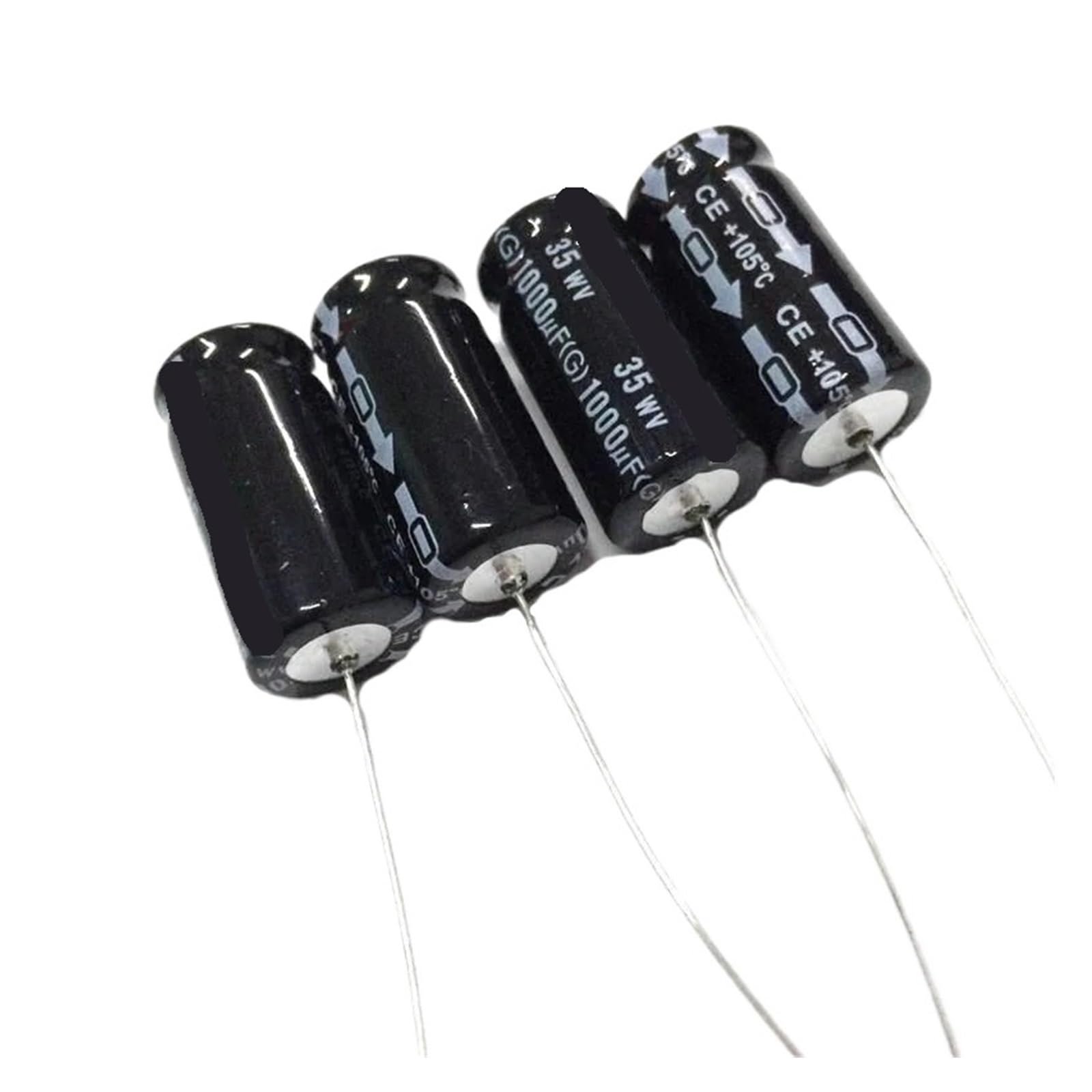 Condensatore elettrolitico 10 Pezzi 25V 1000uf 35v 35V 1000uf 25V 13X26mm(35V1000UF)