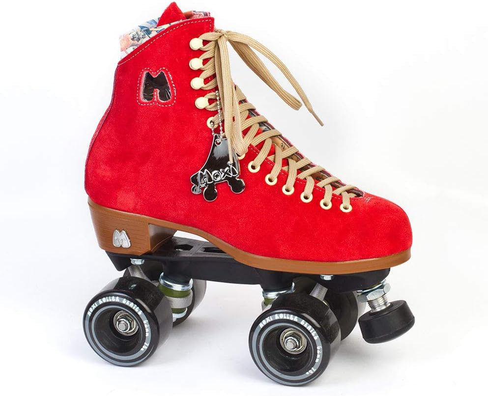 Moxi Lolly Quad Roller Skates - Poppy Red