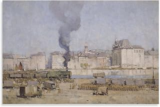 Arthur Streeton - Boulogne Poster Decorative Painting Canvas Wall Art Living Room Posters Bedroom Painting 12x18inch(30x45cm)