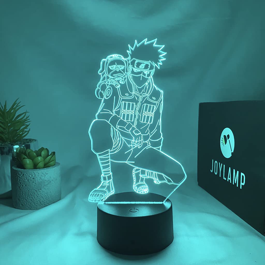 JoyLamp - Lámpara 3D Kakashi Hatake - Luz nocturna del manga