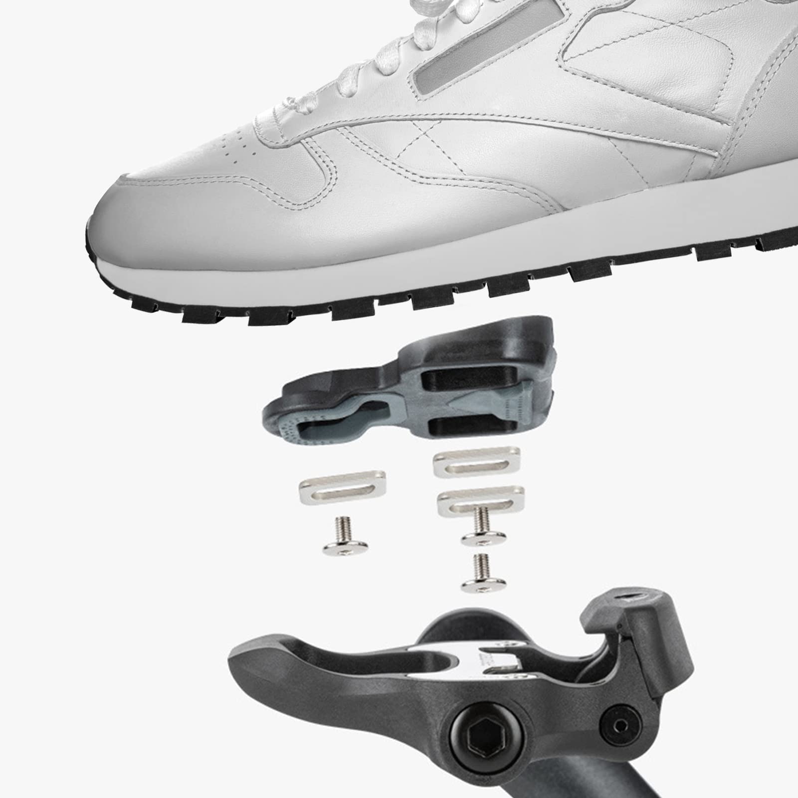 Towwoo Pédales de Vélo SPD, 9/16" Pédales Automatiques de Vélo avec Cales de Pédale, Pédales de Vélo de Route Compatibles avec Pédales Shimano SPD pour VTT, Vélo de Spin Randonnée Cyclisme