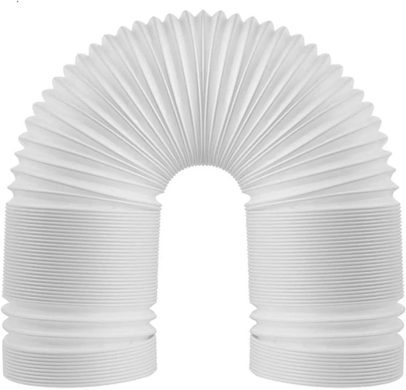 Universal Duct Extension Pipe Telescopic Flexible Air Conditioner Exhaust Hose Accessories Vent Tube for Mobile Conditioning(130mmx2m)