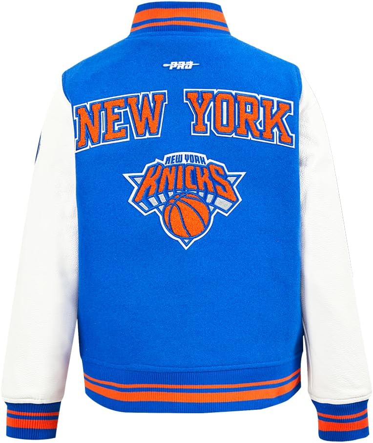 Pro Standard Big Kids NBA Retro Classics Varsity Jacket - Image 2