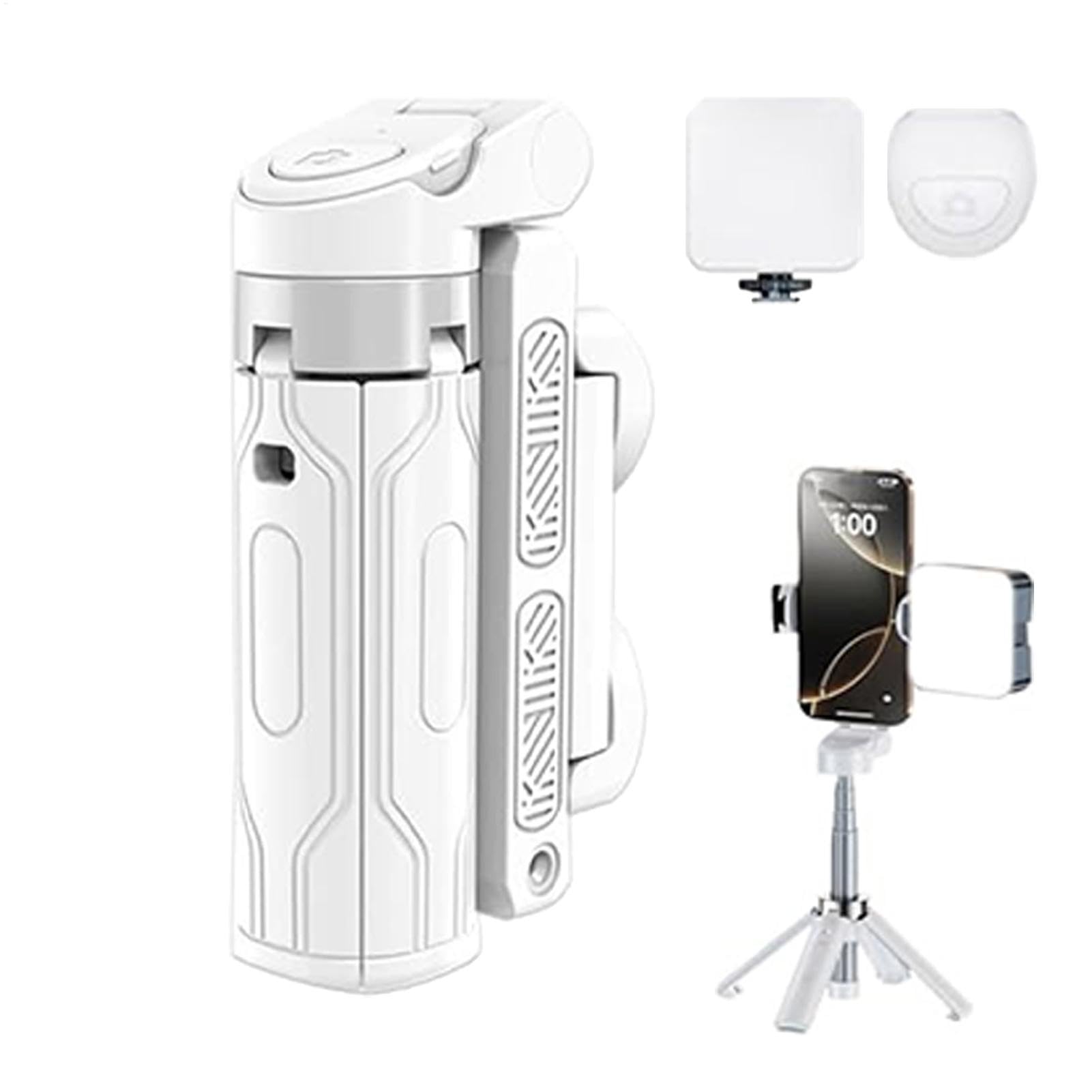 Trípode para teléfono de transmisión portátil con soporte de montaje ajustable de 360 grados 8