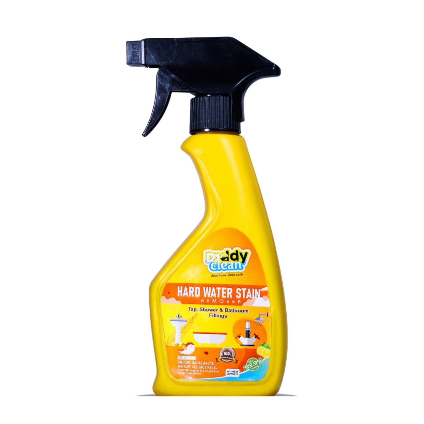 DaddyClean Multipurpose Hardwater Stain Remover,Tap Cleaner | Kitchen Cleaner Spray | Lime Scale Remover for Bathroom | Bathroom Stain Remover (250ML) (B0B7XQVVC5) Amazon Price History, Amazon Price Tracker