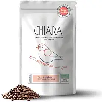 Chiara Café Tangará - Cafe Especial em Grãos, 500g, 100% Arábica, Torra Média, 83 Pontos SCA, Notas de Caramelo e Chocolate, Cafe em Graos Inteiros, Terroir Capixaba, Aroma Marcante, Corpo Presente