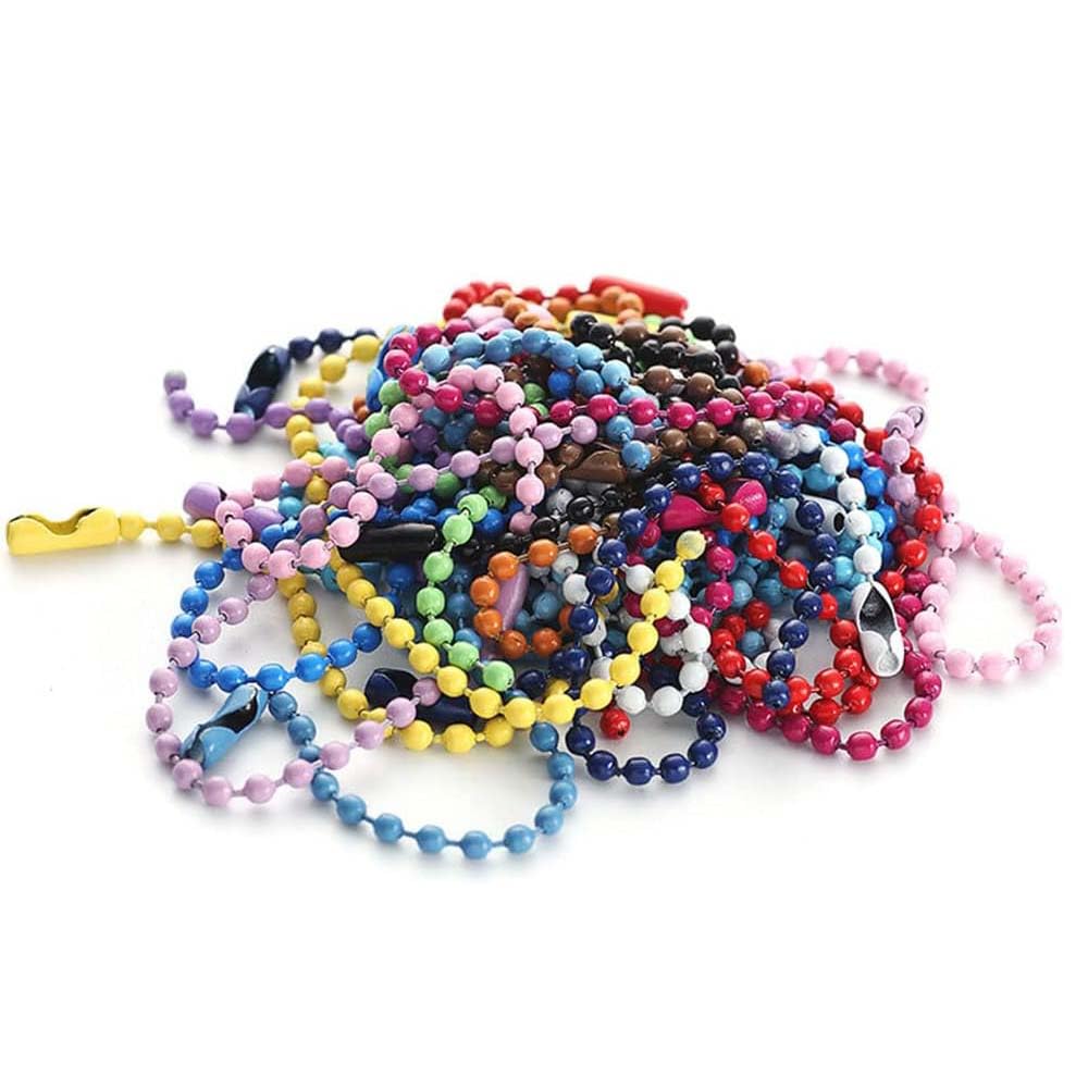 Catena Per Portafogli Con Maglie E Perline Color Argento | Disponibile - Foto 6