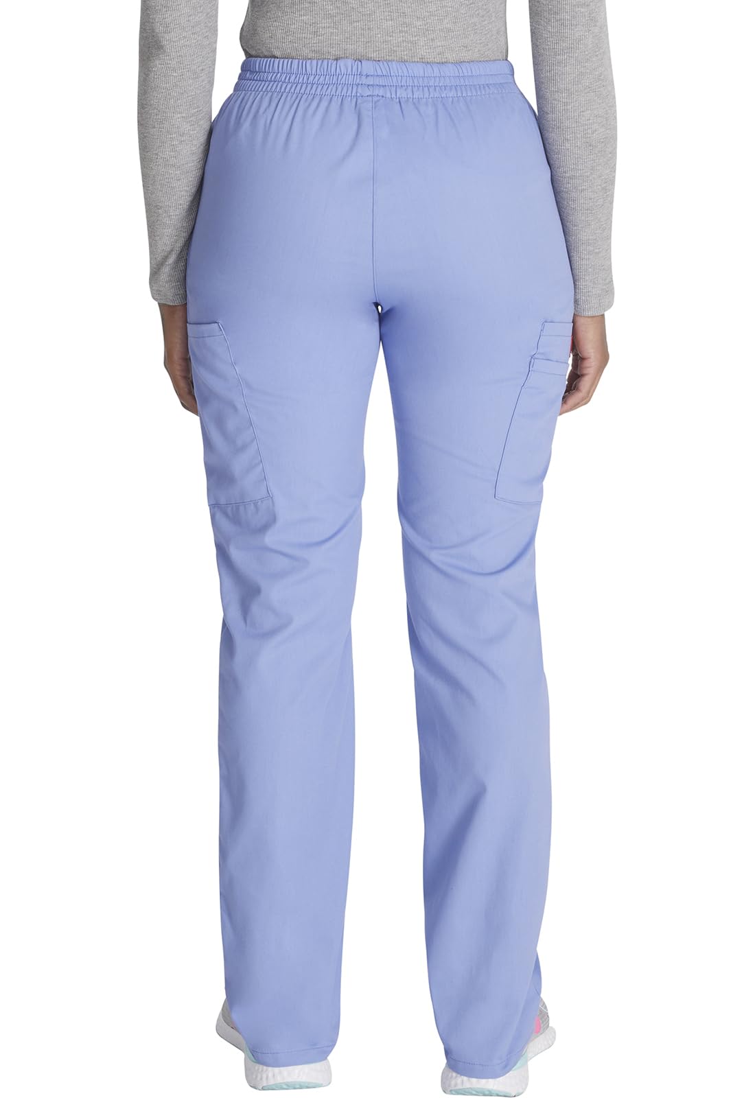 Dickies Damen Medizinische Schlupfhose Natural Rise Tapered Leg Pull-on Scrub Pant