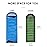 Sleeping Bag for Kids Adults Boys Girls Youth, Cold&Warm Weather, Backpacking Ultralight Lightweight Compact Waterproof for Camping Hiking - (Summer, Spring, Fall) - 50 Degree