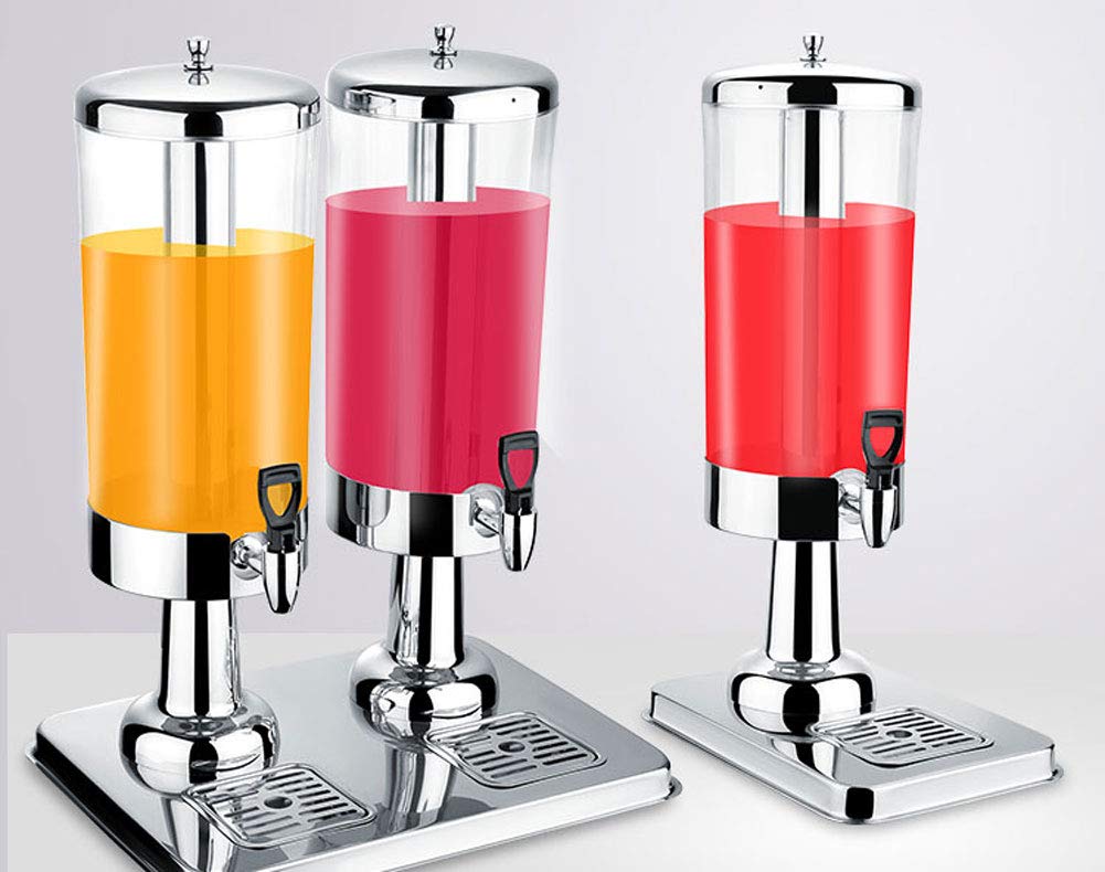 Dispensador Agua, dispensador Bebidas comerciales Dispensador Leche o Jugo frío Ideal para Barras Buffet Desayuno, buffets y Bares cócteles