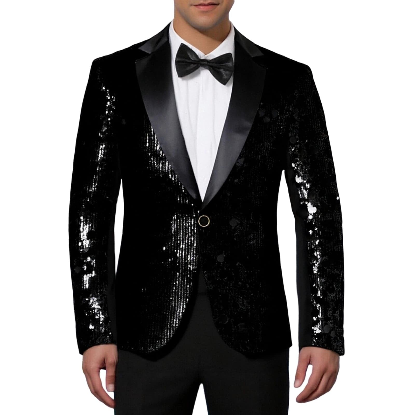 Americana Hombre Blazer Formal Casual Chaqueta De Traje Estilo Moderno Solapa Clásica Ajuste Cómodo Para Trabajo Ceremonia Fiesta