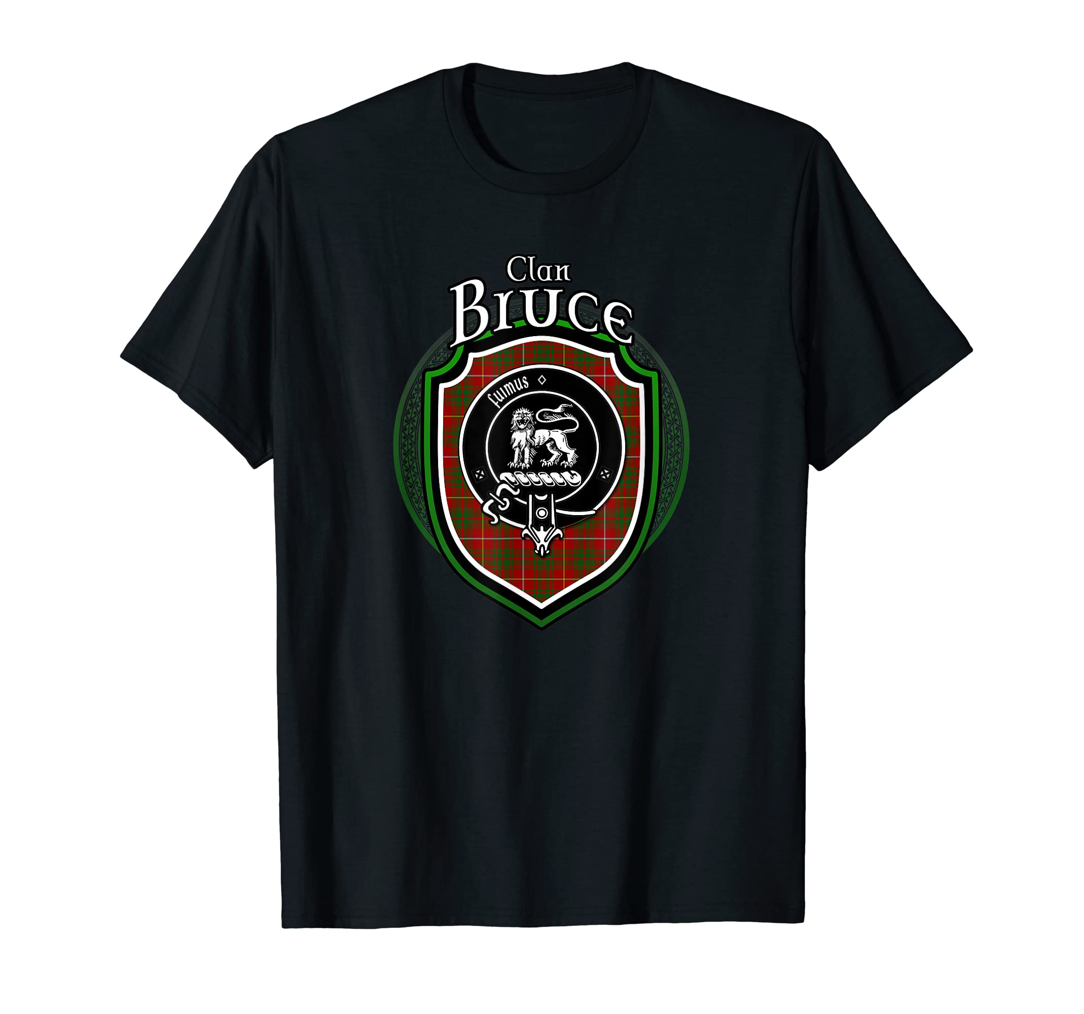 Scottish Clan Crests and BadgesBruce Clan Crest | Scottish Clan Bruce Family Crest Badge T-Shirt