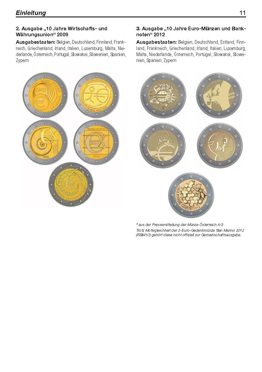Die 2-Euro-Münzen: Katalog der 2-Euro-Umlauf- und -Gedenkmünzen aller Euro-Staaten