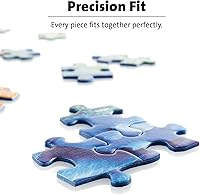 Vista 5 de Ravensburger Thomas & Friends: Thomas & Ashima - Rompecabezas de piso de caja en forma de tren de 24 piezas para niños, cada pieza es única, piezas