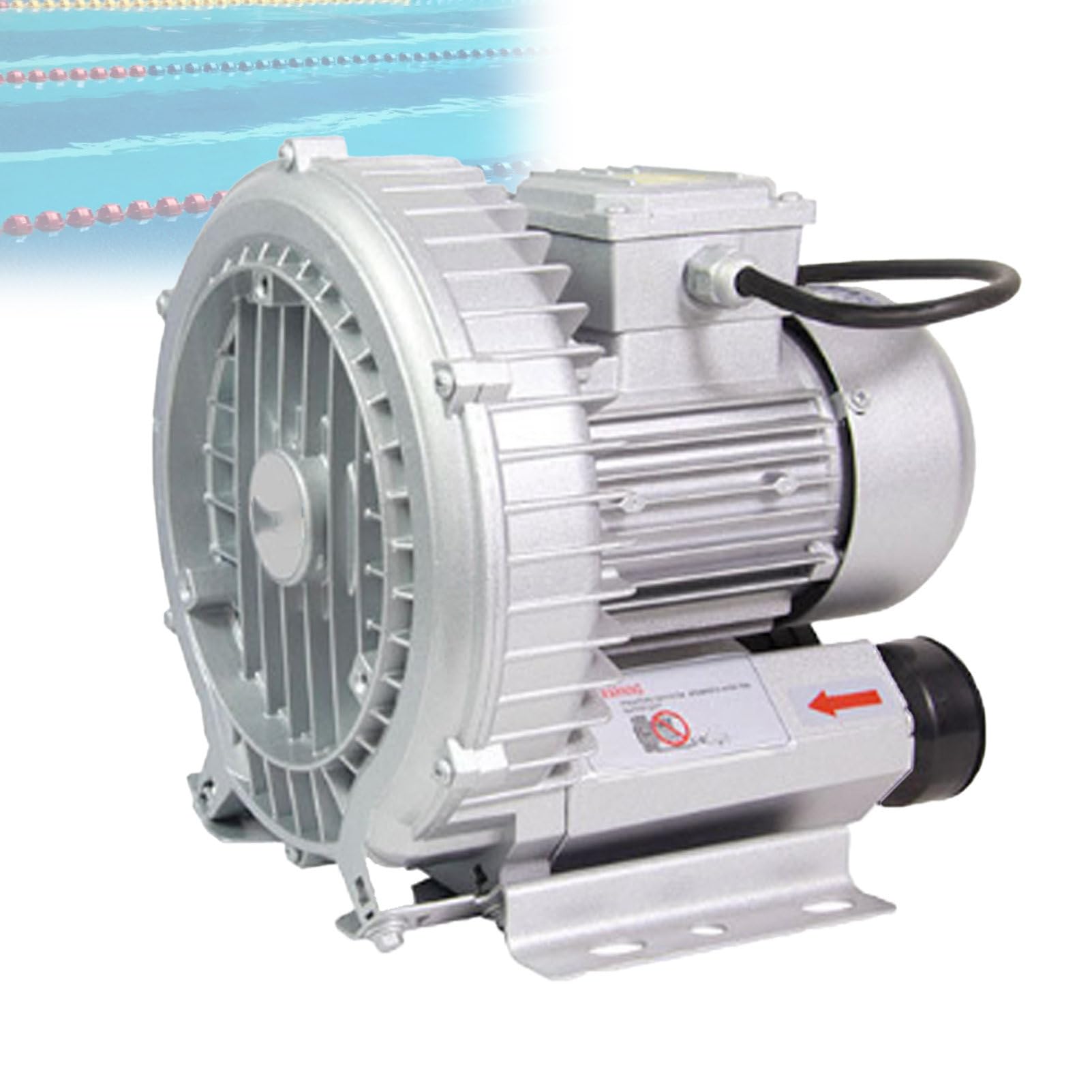 Pvxa Industrial Aquaculture Pond Fish Tank Vortex Air Blower Pump,7500w vortex blower,High-Pressure Vortex Ring Blower,for Sewage Aera ThreePhase-350W/0.46HP